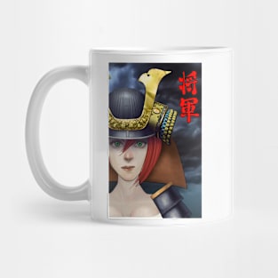 Pin Up Samurai Mug